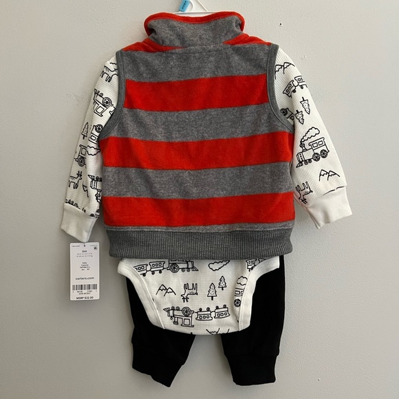 Carter’s Baby 3 Piece Set Size 6 Months NWT - Picture 3 of 6